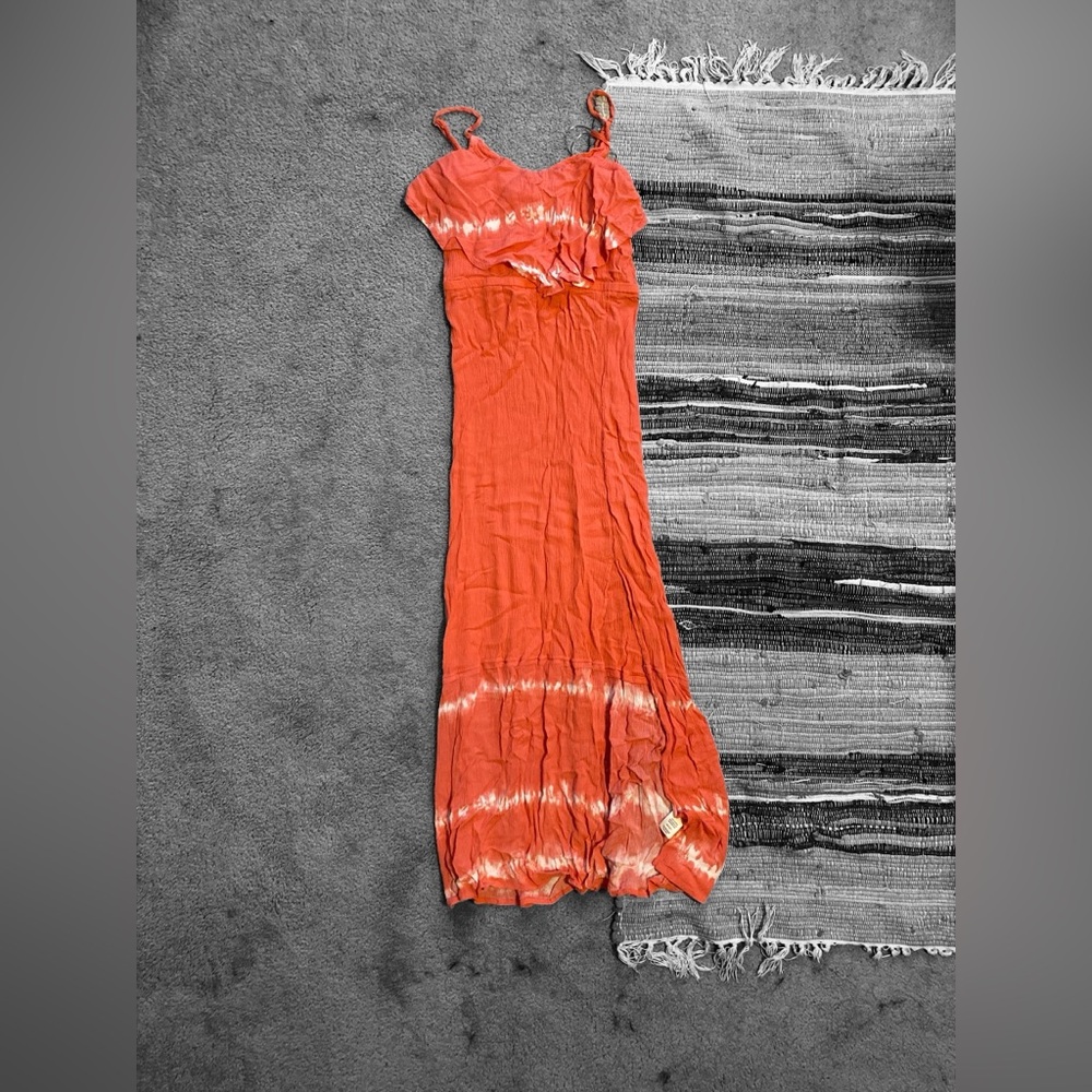 *NEW* never worn pink Mudd maxi dress size small.